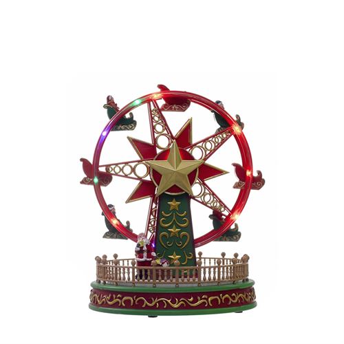 80928 CARROSSEL C/MUSICA E LEDS C 18,00 L 18,00 A 23,50