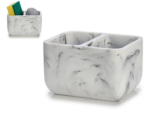 17770 SUPORTE P/ESPONJA DUPLO EFEITO MARM