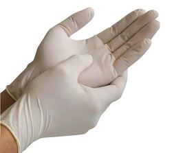 1005 CX. C/100 LUVAS LATEX T/ M