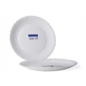 PRATO FESTON 25CM RASO VIDRO  LUMINARC