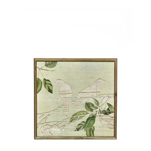 83937 QUADRO MADEIRA DECORATIVO