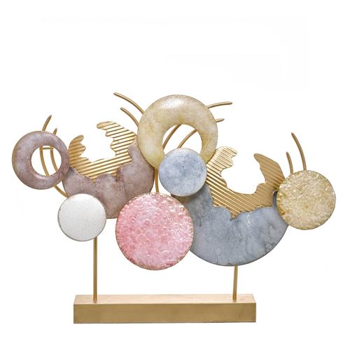 97070 DECORAÇÃO MTL C/BASE  C 67.30 L 8.900 A 48.30