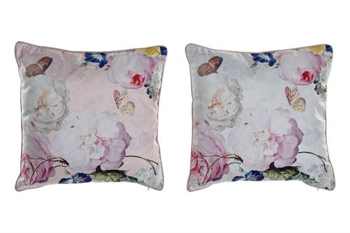 CJ-183228 ALMOFADA POLIESTER 45X6X45 FLORES