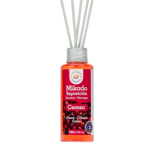 046934 AMB. MIKADO CEREJA 100ML