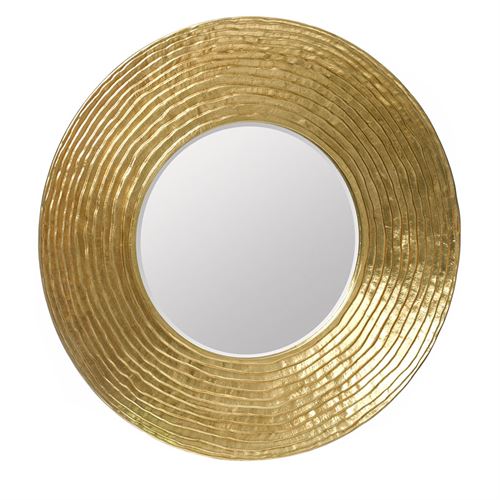 96462 ESPELHO DOURADO REDONDO 108,5 X 108,5CM