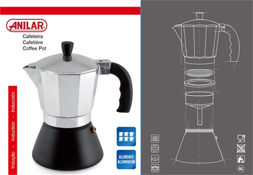 8080019 CAFETEIRA ALM 6 IND18X12CM