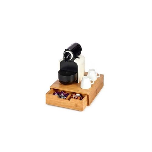 81344 CAIXA BAMBU MAQ CAFE CAV CAPSULAS 10X31X30