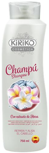 KIRIKO COSMETICA SHAMPOO C/EXTRATOS DE FLORES 750ML