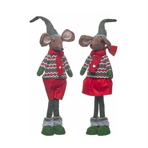 81091 RATO NATAL TECIDO C 20,00 L 11,00 A 75,50