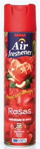 4448 ROMAR AMB.SPRAY ROSAS 300ML