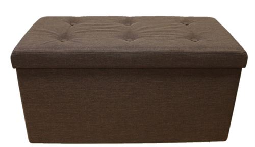 22676 BANQUETA 76X38X38 CASTANHO