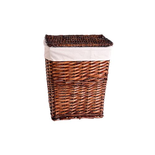 67261 CESTO VERGA P/ROUPA CASTANHO