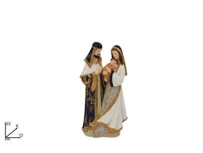 9376 PRESEPIO RESINA 22CM OURO