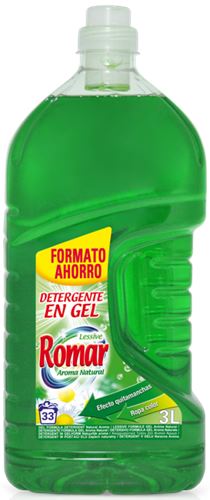 6404 ROMAR DET. LIQUIDO GEL AROMA NATURAL 3LT