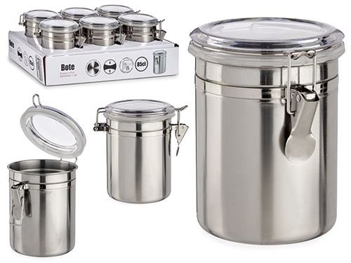 68854 CAIXA AÇO GRANDE FECHO HERMETICO