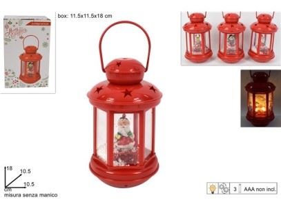 8330 LANTERNA PL NATAL 18CM C/LUZ MOVIMENTO