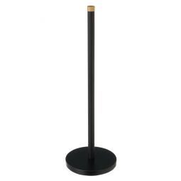 SUPORTE PAPEL MTL BAMBU PRETO 15X15X46,50