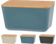 CAIXA ARRUMAÇAO TAMPA BAMBU