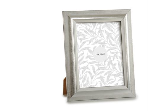 56758 MOLDURA PRATEADO 15X20CM