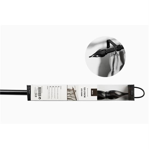 P131279189 VARAO CORTINADO 120-210CM PRETO