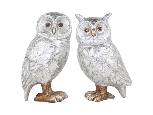 10420468 MOCHO PRATA 2MOD RESINA 11X17CM