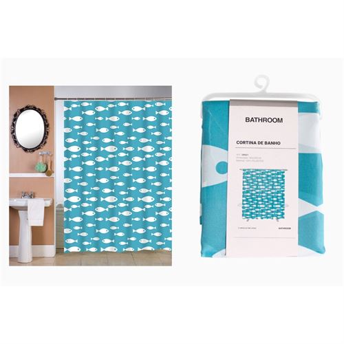 P091683961 CORTINA BANHO DR601-DRY0018-N 180X200CM