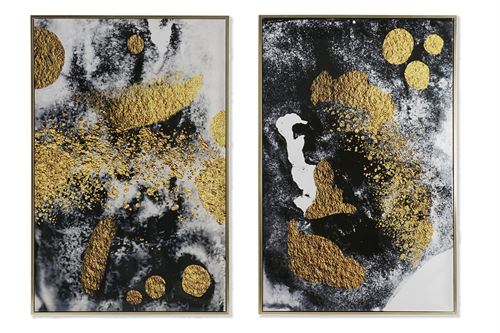 QUADRO TECIDO TELA PS 60X3X90 ABSTRATO 2 MOD.