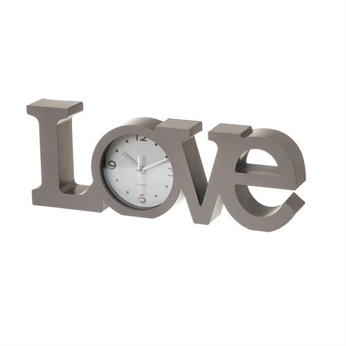 801008 RELÓGIO LOVE PL PRATA MATE 39X3,7X14,6