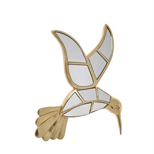 86198 PASSARO C/ESPELHO 39,50X29,50X5,50CM