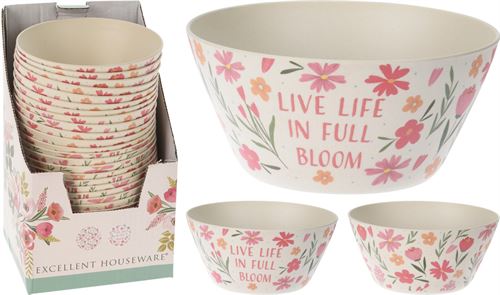 170459360 TIGELA BAMBU MELAMINE 15X7CM