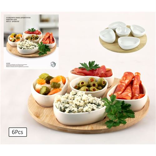 1334sj5865 CJ.APERITIVOS 6 PÇS