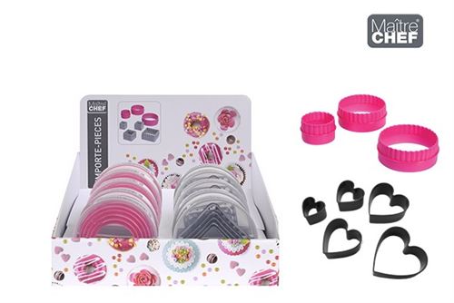 EMPOPI010 MOLDES PARA BISCOITOS POLIPROPILENO