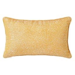 136194 ALMOFADA JACQUARD LOVING 20AMARELO 50X33