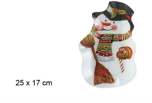 101259 PRATO VIDRO NATAL 18,1X25,9CM