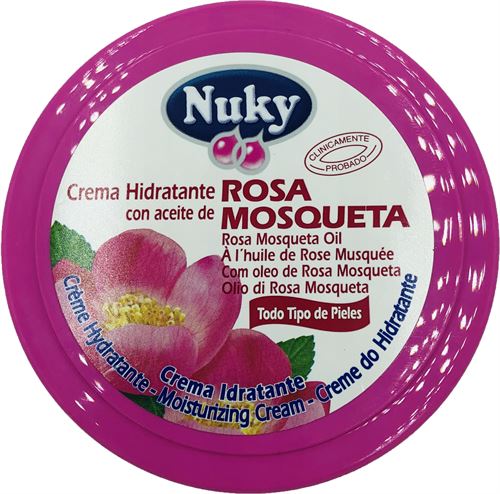 NUKY CREME ROSA MOSQUETA 200ML
