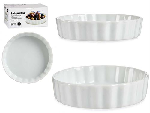 87443 TIGELA PORCELANA RED APERITIVO11CM