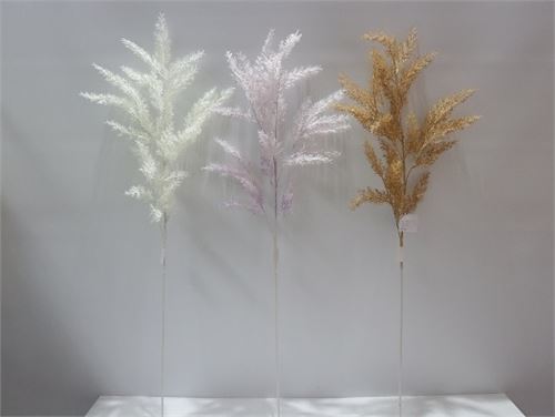 30355 HASTE PL FOLHINHAS ARTIFICIAL PASTEL