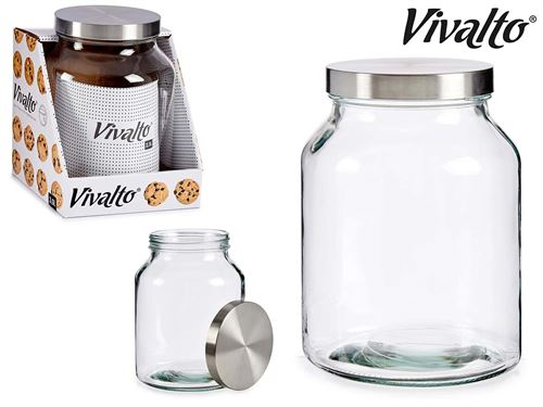 78255 FRASCO VDR C/TAMPA MTL 3LT 17X17X22CM