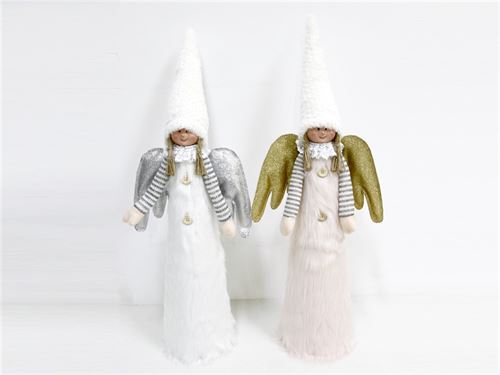 56260 ANJO ASAS PURPURINA 65CM 2SORT