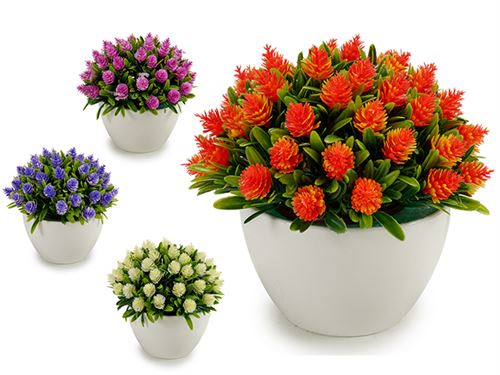 50636 VASO FLOR ARTIFICIAL