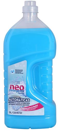 NEO DETERG. LIQUIDO P/ROUPA  AUTOMATICAS 3LT