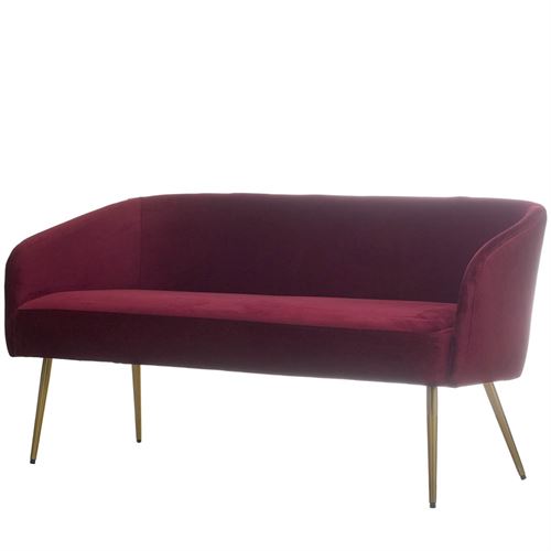 96443 CADEIRAO 2 LUGARES MADEIRA E TECIDO