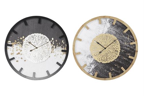 RELOGIO PAREDE MDF FERRO 60X4,5X60 2 MOD.