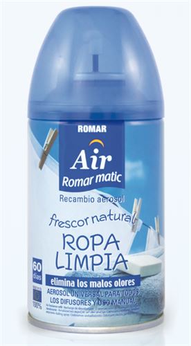 4598 ROMAR AMB.REC.AUT. ROUPA LIMPA 250ML