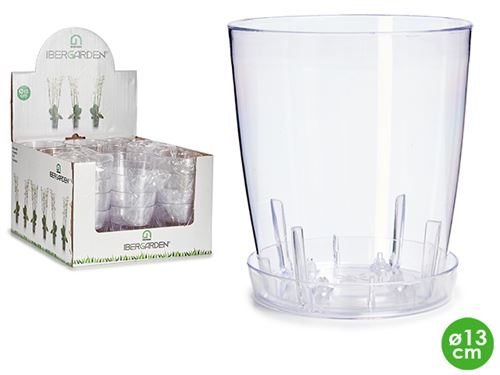 76991 VASO PLASTICO 13CM
