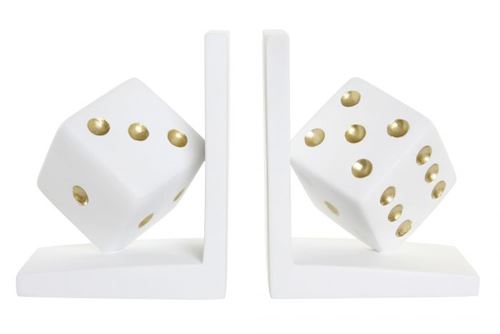 RF-181367 SUPORTE PARA LIVROS RESINA SET2 12X10X15