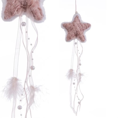 PENDENTE ESTRELA TECIDO 35CM