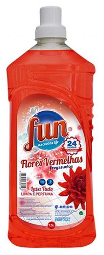 FUN LAVA TUDO FLORES VERMELHAS 1.5LT