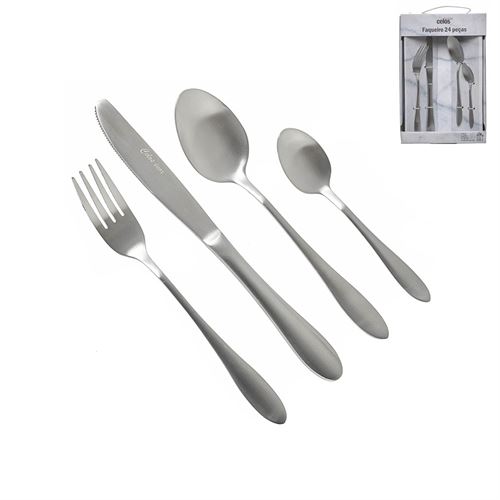 64027 CJ.TALHERESP/ COZINHA INOX