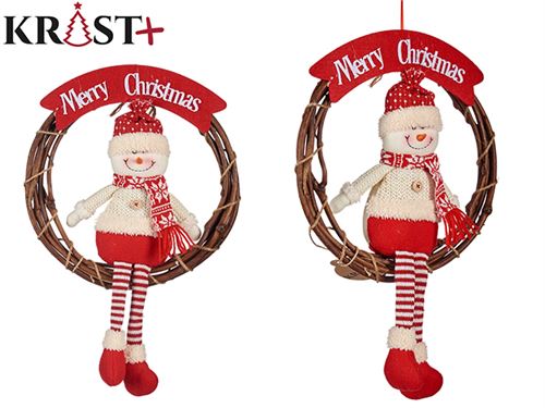 84623 COROA NATAL 30CM